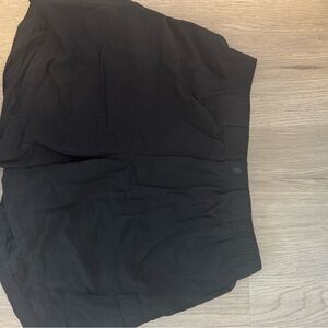 Women's Black Cargo Shorts